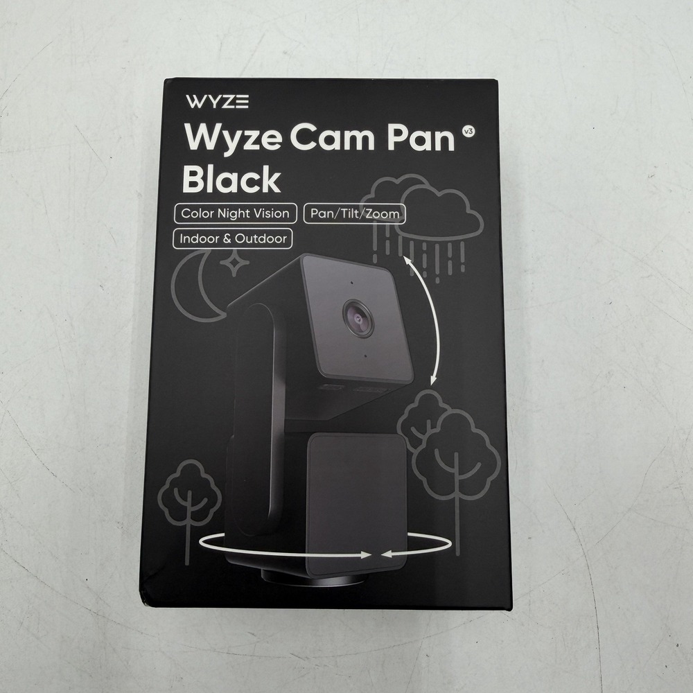 Wyze Cam Pan v3 Indoor/Outdoor IP65 1080P 360° Pan/Tilt/Zoom Wi-Fi Smart Home